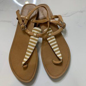 Forever21 nude sandals
